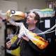 Backstage at 'The Lion King': Meet Zazu the hornbill and learn about the puppets