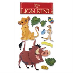 Disney Le Grande Dimensional Sticker-The Lion King