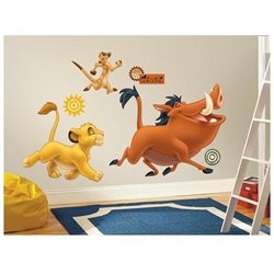 The Lion King Peel and Stick Giant Wall Decal